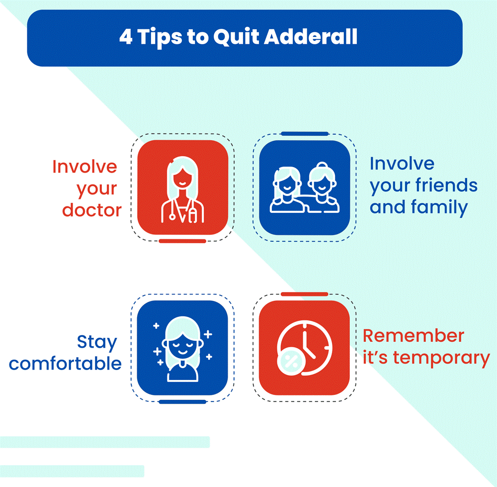 4 tips to quit adderall